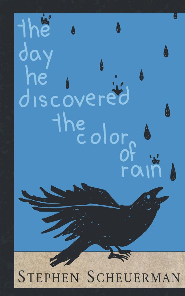 The Day He Discovered the Color of Rain, a book of poetry by Stephen Scheuerman